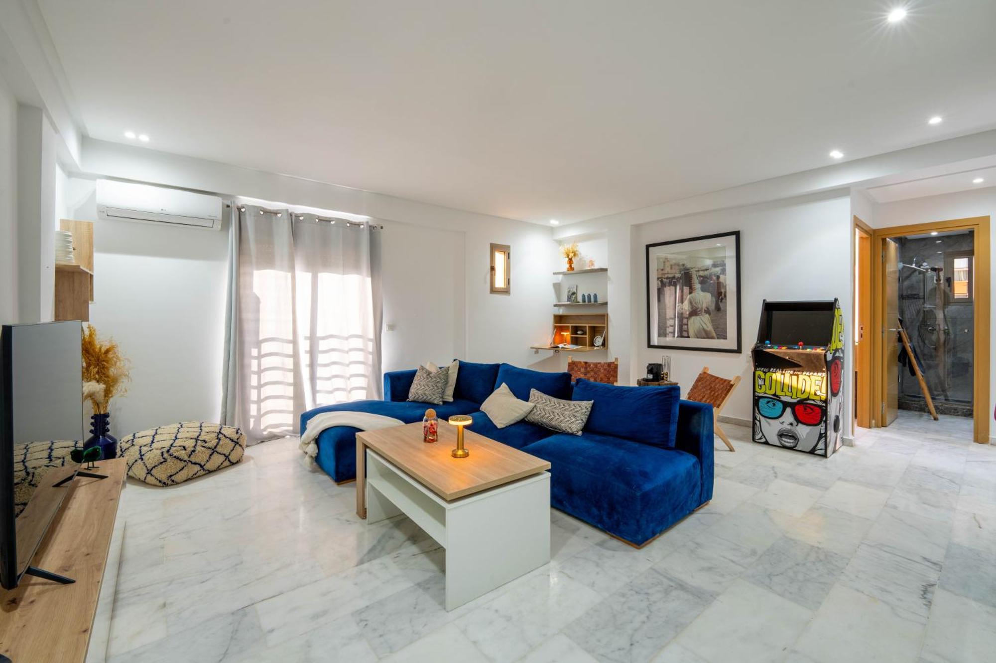 New ! Unique Equipped Flat In The Heart Of Marrakech Apartment Marrakesh Exterior photo